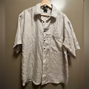 Montage silk shirt sleeve shirt